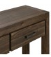 Nowra 2 Drawers Hall Table In Solid Acacia Timber In Multiple Colour