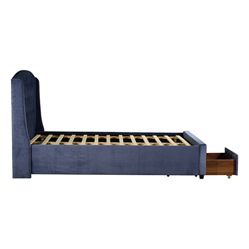 Stella Storage Drawers Affordable Bed, Navy Bed Frame With Storage