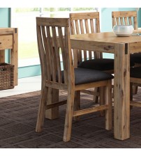 Nowra 2X Dining Chairs In Solid Acacia Timber In Multiple Colour