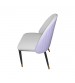 Shell 2X Dining Chairs Purple Colour Premium Leatherette Carbon Steel Frame Firm Support