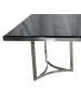 Fancy Dining Table Stainless Gold Frame & Top Marble in Multiple Colour