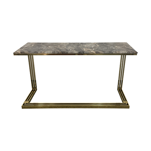 Hall Table Electroplating Titanium Gold Daisy