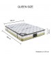 Hypo-Allergenic Memory Pillow Top Pocket Spring Foam Medium Firm Queen Mattress