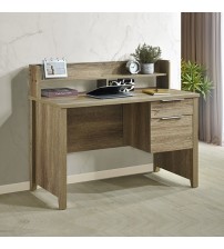 Cielo Study Desk with 2 Drawers Natural Wood like MDF Desk Table