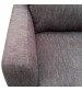 Alaska 2 Seater Sofa Brown Fabric Lounge Sofa