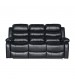 Chelsea 3R+2R Seater Finest Leatherette Recliner Feature Console LED Light Ultra Cushioned