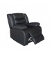 Fantasy Single Seater Recliner Sofa Chair In Faux Leather Lounge Couch Armchair in Multiple Colour