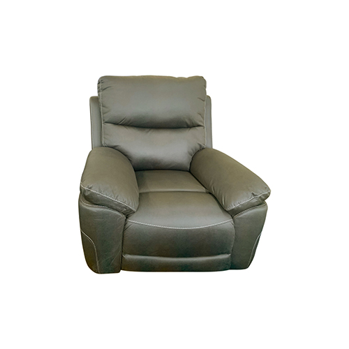 Finlay Charcoal 1R Finest Fabric Electric Recliner Feature Multi Positions Ultra Cushioned USB Outlets 