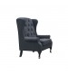 Hampshire 2.5S+1S+ Wing Chair Sofa in Paris Mid Night Colour