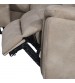 Barcelona 5 Seater Sectional With 2 Power Slide Chaise Taupe Color Premium Fabric
