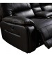 Genuine Dark Brown Leather 5 Seater Corner Sofa with 3 Electric Recliners Chester 
