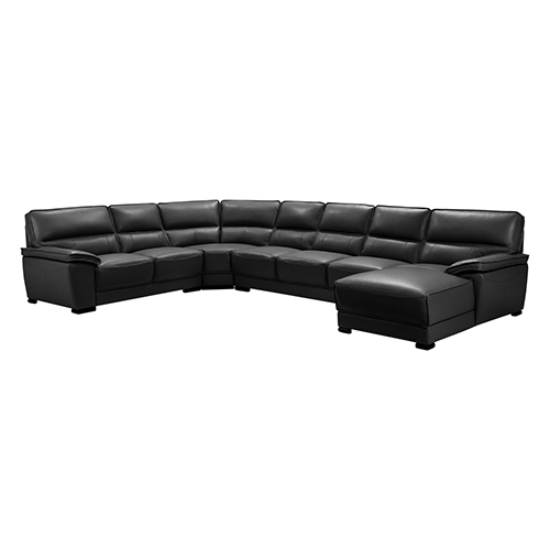 Luxurious 7 Seater Bonded Leather Corner Sofa Hugo