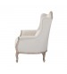 Lille 3+2 Seater Beige Fabric Sofa with 1x Wing Chair