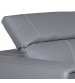 Melton 6-Seater Genuine Leather Sofa Three Power Recliner Zero Gravity Mechanism Manual Headrest USB Charger