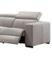 Washington Genuine Leather 6 Seater Corner Sofa with 2 Electric Recliners and Reversible Console 