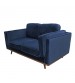 York 2 Seater Armchair Sofa Modern Lounge in Multiple Colour