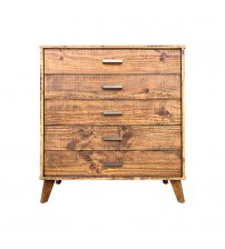 Cob&Co Five Drawers Tallboy Rustic Colour