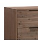 Hannah 4 Drawers Tallboy in Light Oak Colour in Solid Timber Veneered MDF