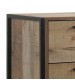 Mascot Tallboy 4 Storage Drawers Particle Board Construction in Oak Colour