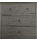 Marco Grey 5pcs Bedroom Suite Solid Wood & MDF in Multiple Size with Dresser & Tallboy