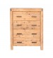 Nowra Tallboy 4 Storage Drawers  In Solid Acacia Timber In Multiple Colour